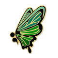 Fashion Design Custom Logo Antisocial Butterfly Revers Pin